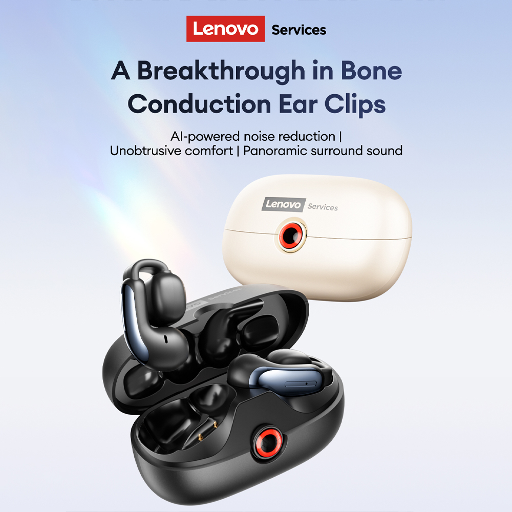 Lenovo LES-108 Bone Conduction - Outdoor Usb Power Supply ulasan dan harga