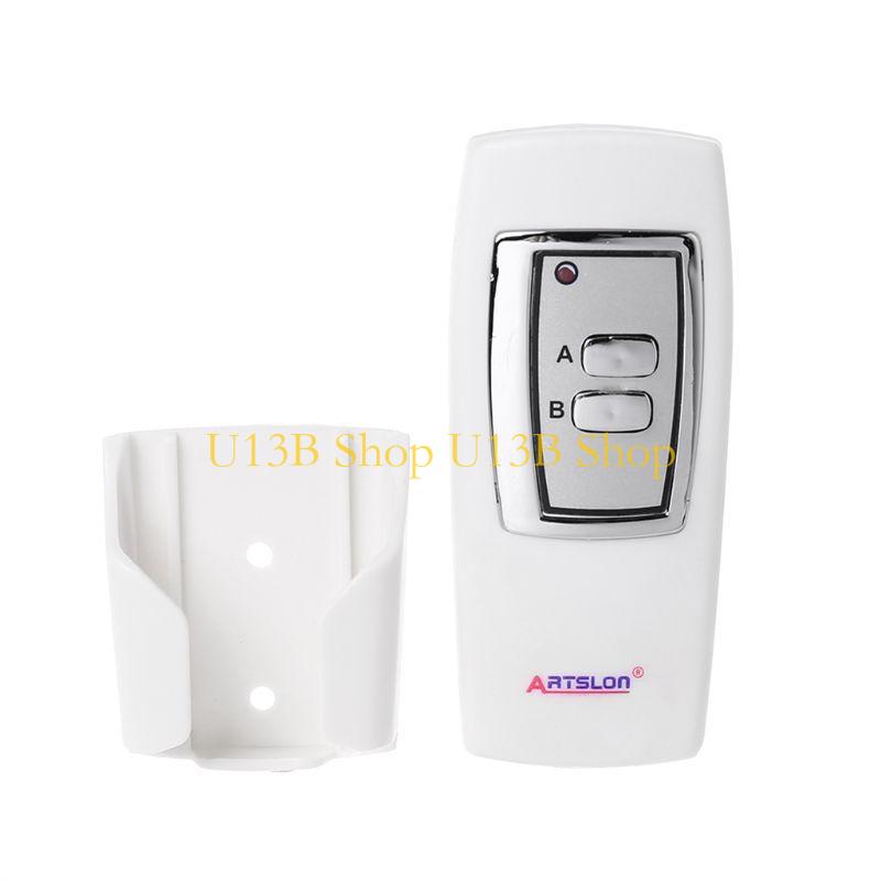 U13B 2 Channels 220V Wireless  - Outdoor Power Outlet With Remote Control ulasan dan harga