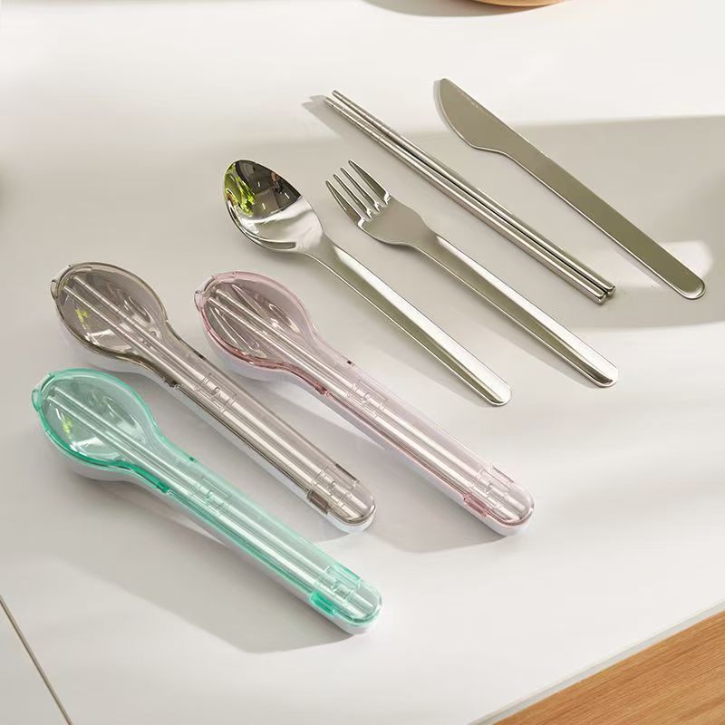 Portable Cutlery Set with Stor - Outdoor Power Tools ulasan dan harga
