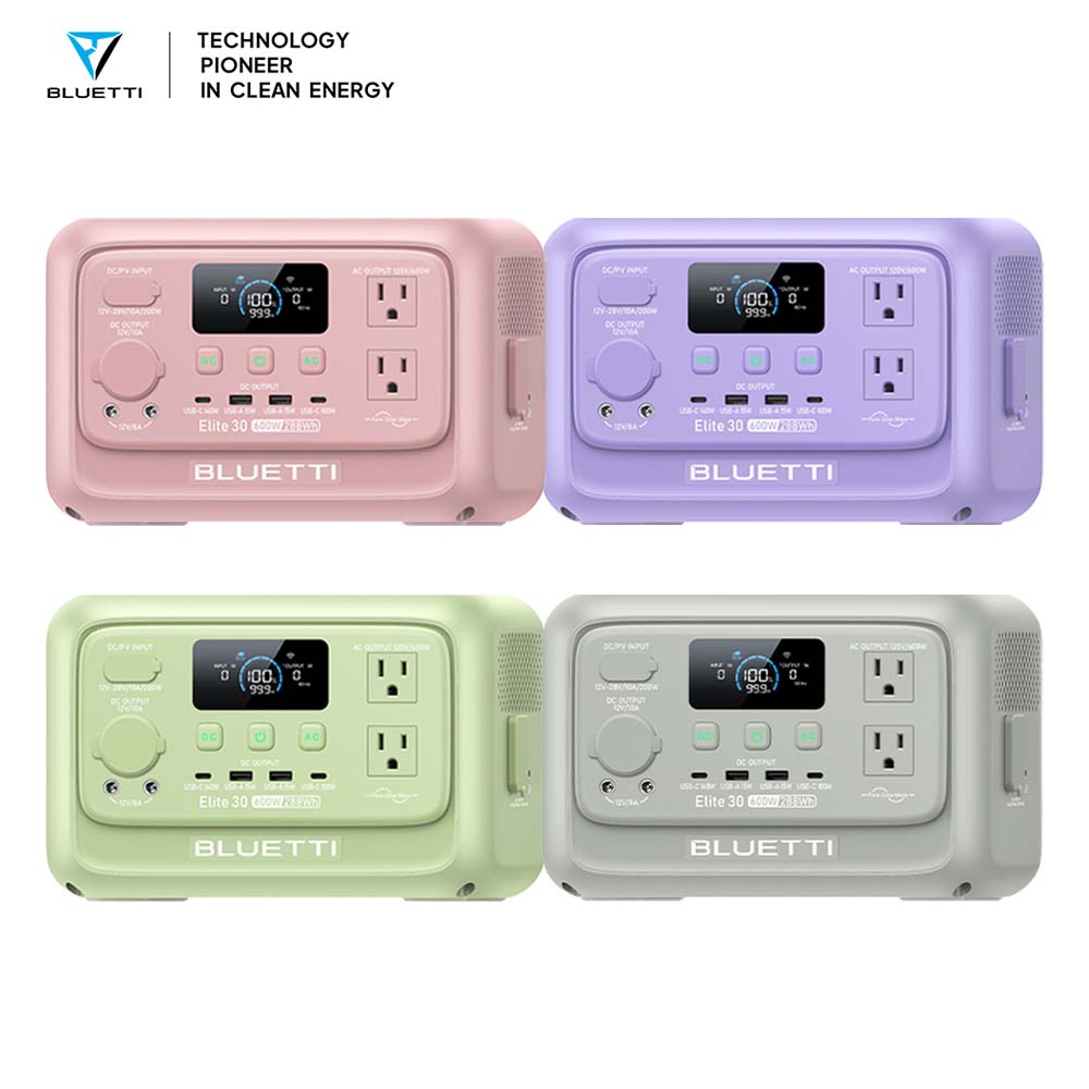 【Renew】BLUETTI Elite 30 V2 Por - Outdoor Power Equipment ulasan dan harga