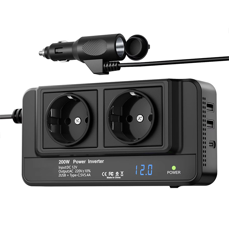 200W Car Inverter Car Socket A - Outdoor Power Adapter Usb ulasan dan harga
