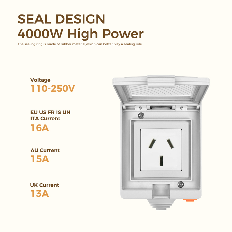 Avoir Tuya Smart Waterproof Wi - Outdoor Power Outlet With Remote Control ulasan dan harga