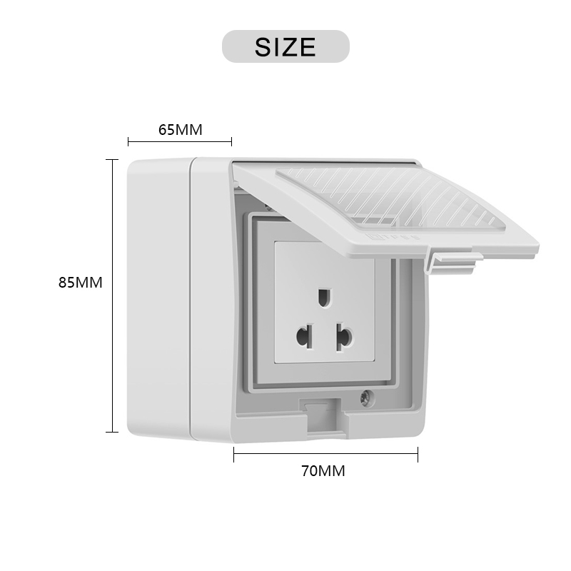 Avoir Tuya Smart Waterproof Wi - Outdoor Power Outlet With Remote Control ulasan dan harga