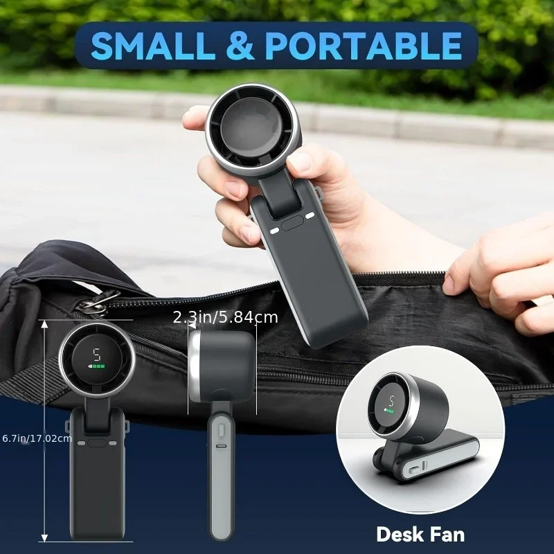 5 Speed Levels Mini Fan 3 Purp - Outdoor Usb Power Supply ulasan dan harga