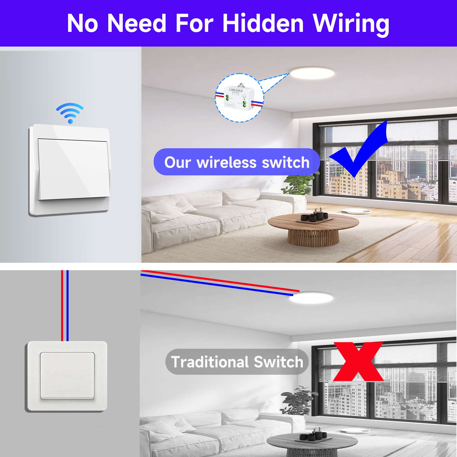 No‑Wiring Needed Waterproof RF - Outdoor Power Outlet With Remote Control ulasan dan harga