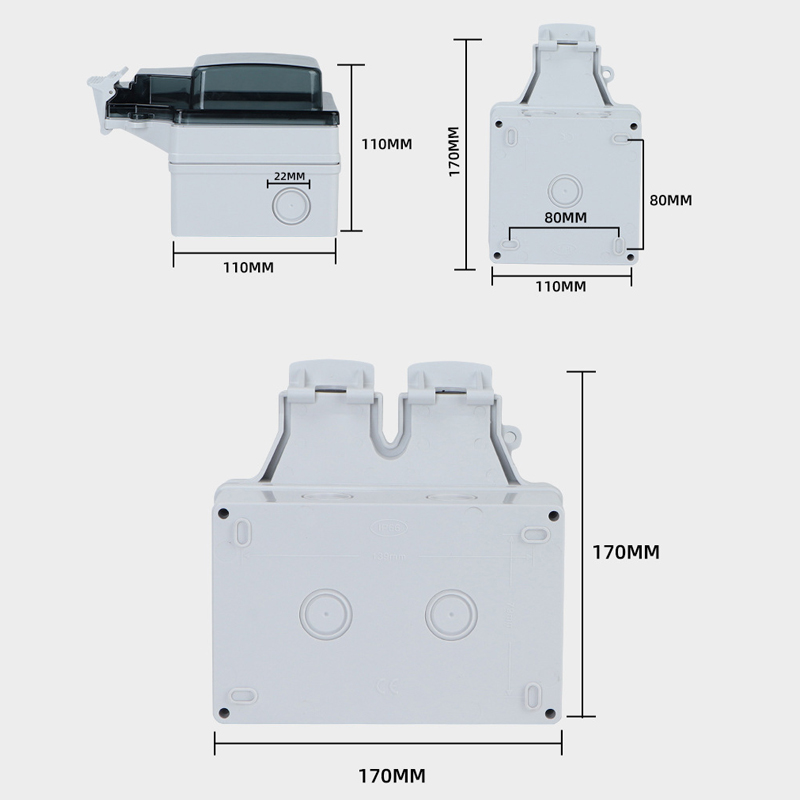Avoir Tuya Wifi Waterproof Ele - Outdoor Power Outlet With Remote Control ulasan dan harga