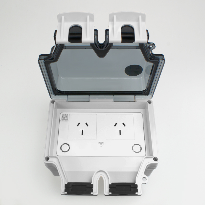 Avoir Tuya Wifi Waterproof Ele - Outdoor Power Outlet With Remote Control ulasan dan harga
