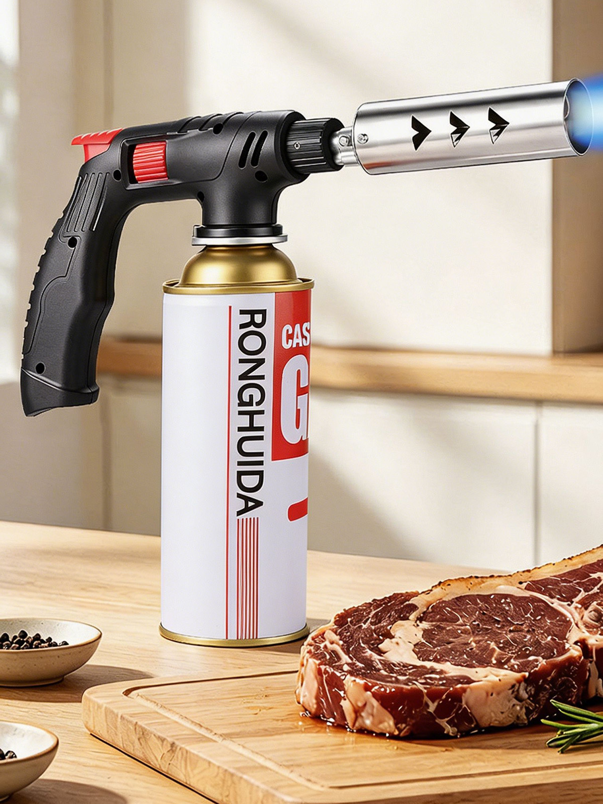 Extended Butane Torch Long Tub - Outdoor Kitchen Power Burner ulasan dan harga