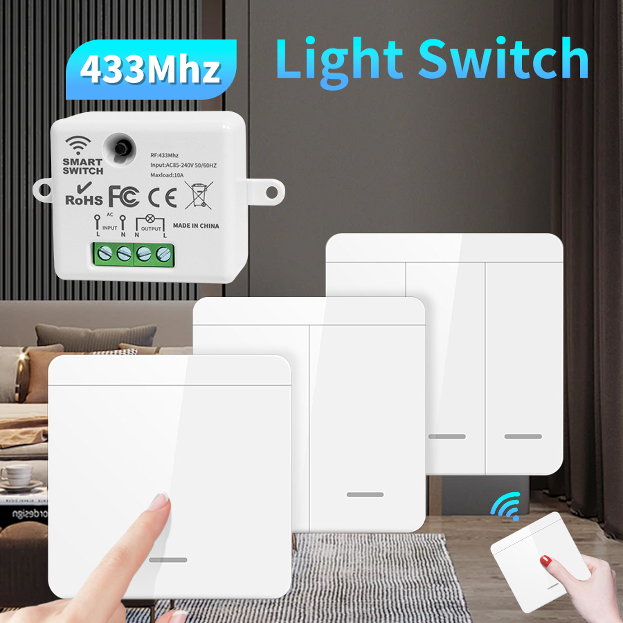 Wireless ON OFF Switch RF433 M - Outdoor Power Outlet With Remote Control ulasan dan harga