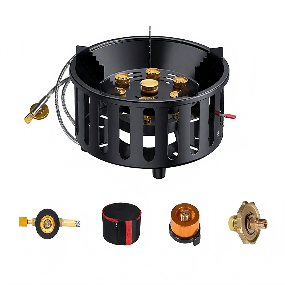 High-Power 7-Core 21000W Porta - Outdoor Kitchen Power Burner ulasan dan harga