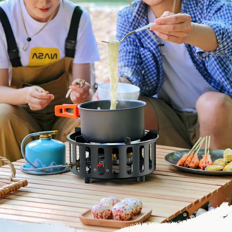 High-Power 7-Core 21000W Porta - Outdoor Kitchen Power Burner ulasan dan harga