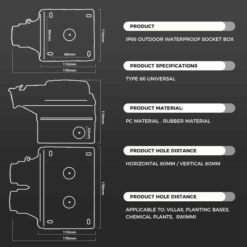 Avoir Tuya Smart IP66 Waterpro - Outdoor Power Outlet With Remote Control ulasan dan harga