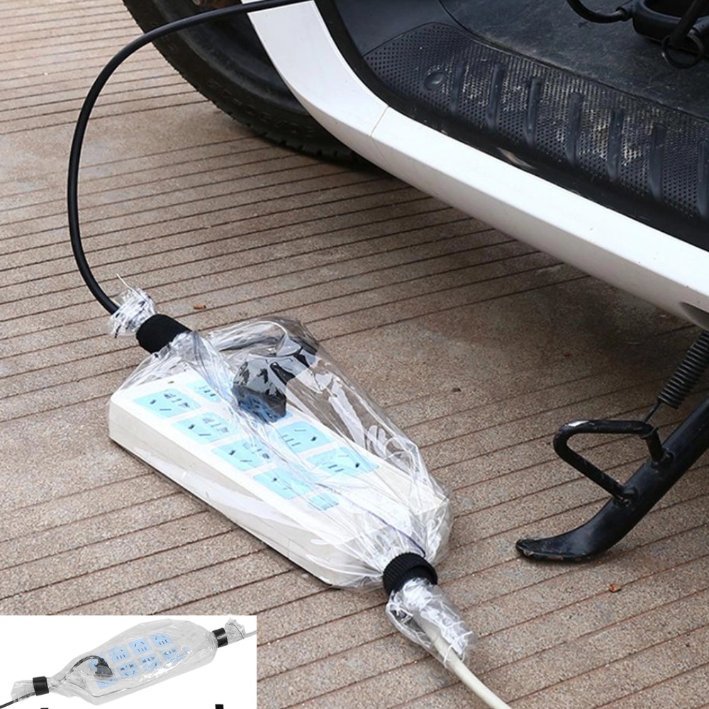 Waterproof EV Charger Rain Cov - Outdoor Usb Power Supply ulasan dan harga