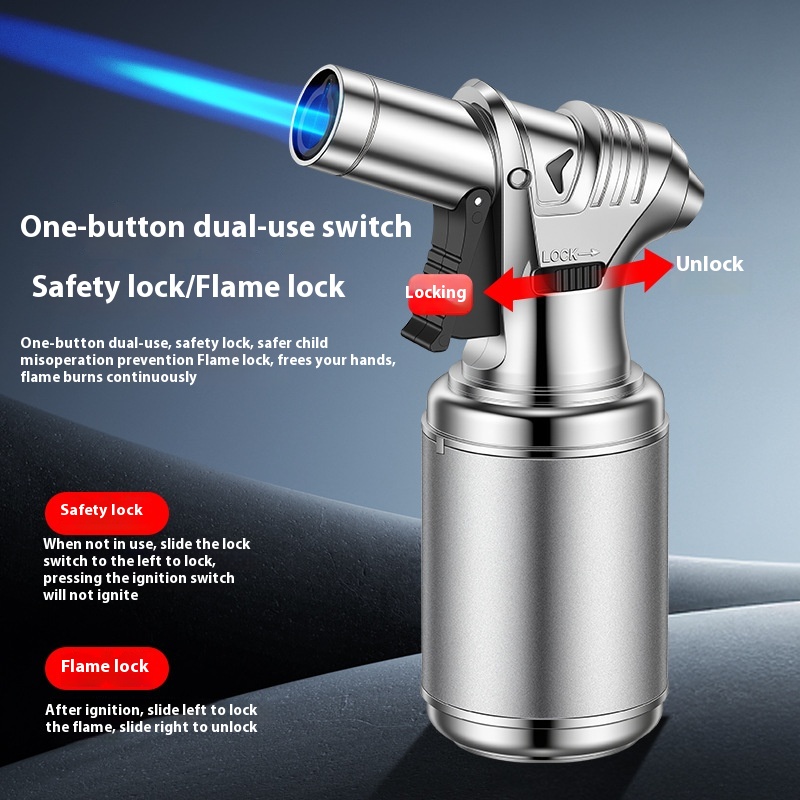 Cigar Powerful Metal Gas Light - Outdoor Kitchen Power Burner ulasan dan harga